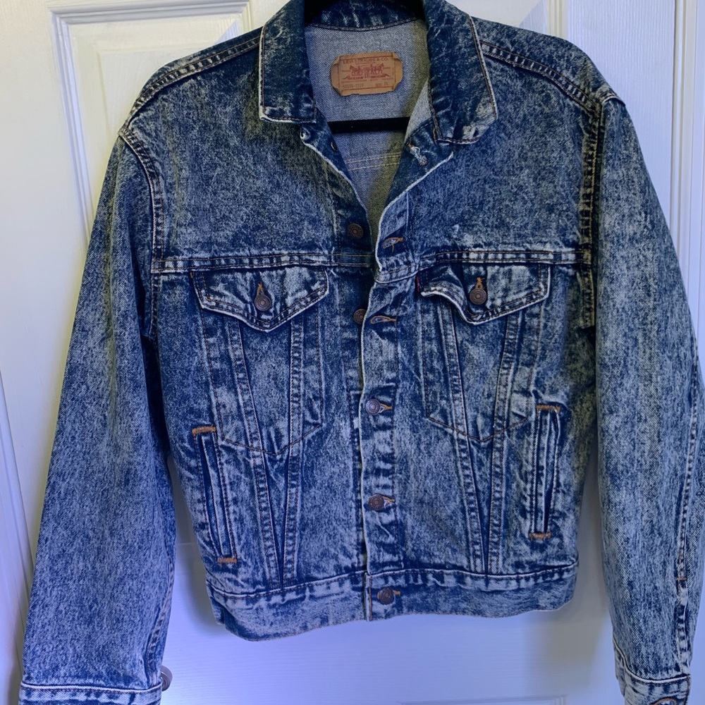 Vintage Levi’s Acid Wash Denim Jacket